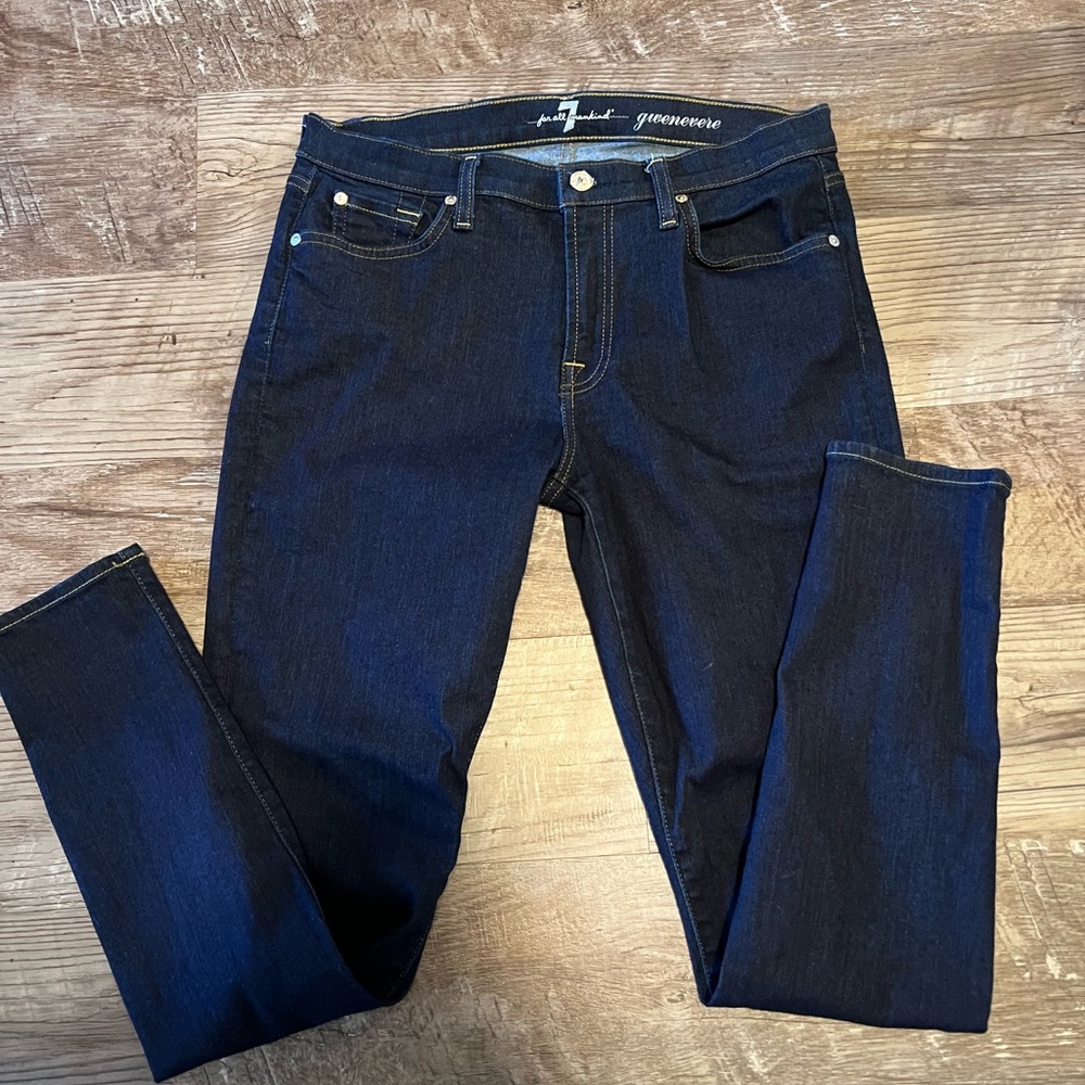 7 for all mankind Dark Blue Women’s Jeans